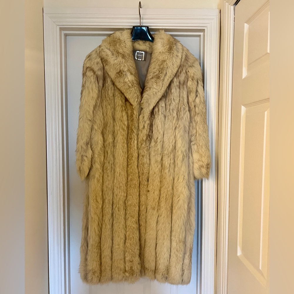 Saga Fox Fur Full Length Coat